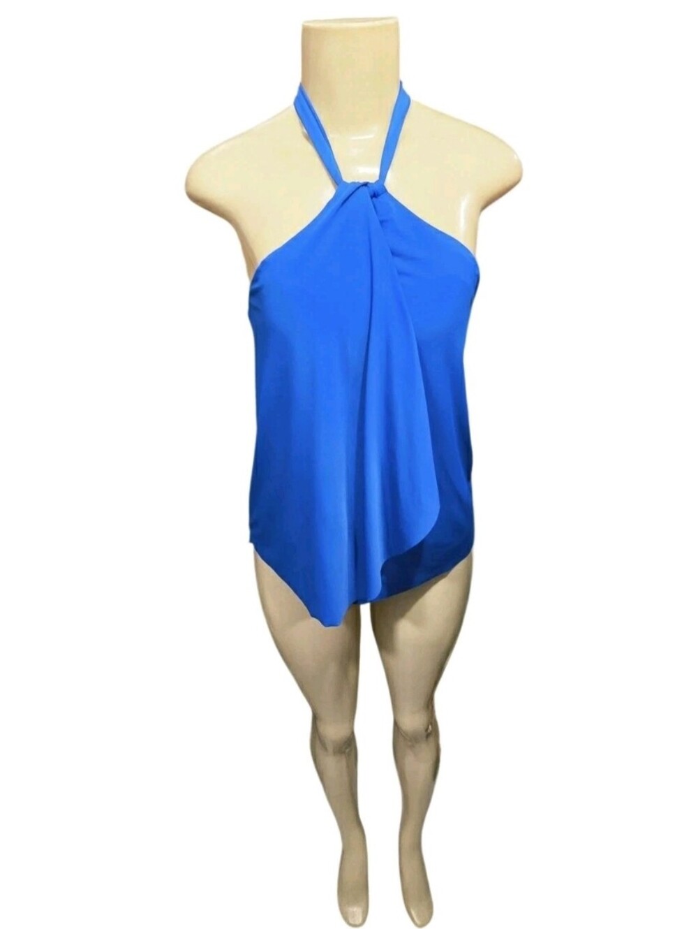 Lauren Ralph Lauren Women's Beach Club Flyaway Halter One Piece Sz 4 120$